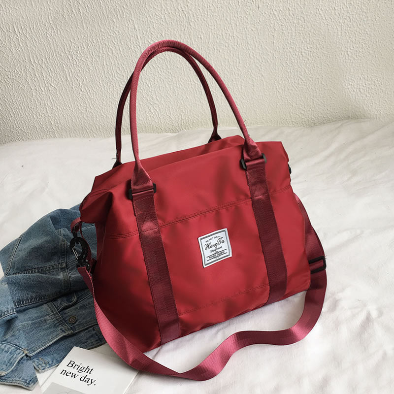 Short-Distance Travel Bag – Waterproof Shoulder Gym Bag for Men & Women | Lightweight, Durable, Carry-On Weekender Bag