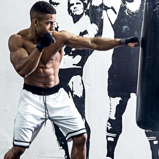 Men’s Sports Mesh Hanging Shorts – Breathable Loose Five-Point Pants for Gym, Running, and Outdoor Activities