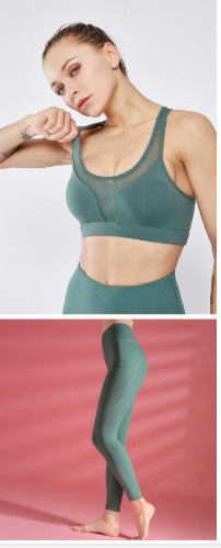 🧘‍♀️ Shockproof Sports Bra – High Support Yoga Vest for Fitness & Training
