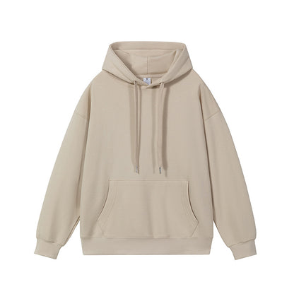 Thickened Loose Hooded Sweatshirt – Comfortable Group Clothing