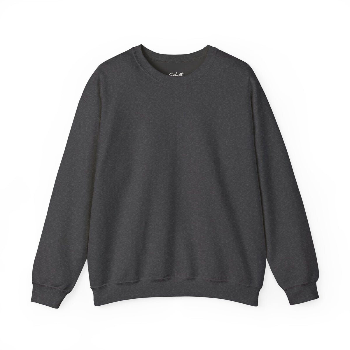 Motivational Crewneck Sweatshirt – GETYAT Acronym Back Print | Grind Elevate Transform Yourself Always Today