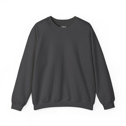 Motivational Crewneck Sweatshirt – GETYAT Acronym Back Print | Grind Elevate Transform Yourself Always Today