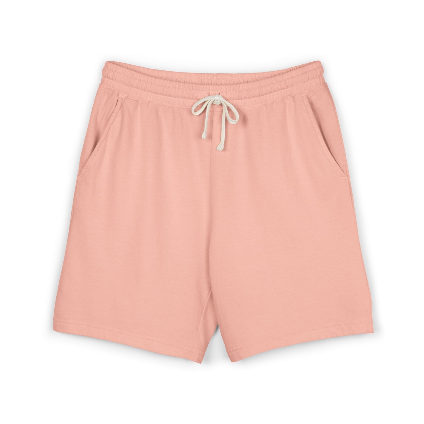 Lightweight Fleece Sweat Shorts — Garment-Dyed Casual Lounge Shorts