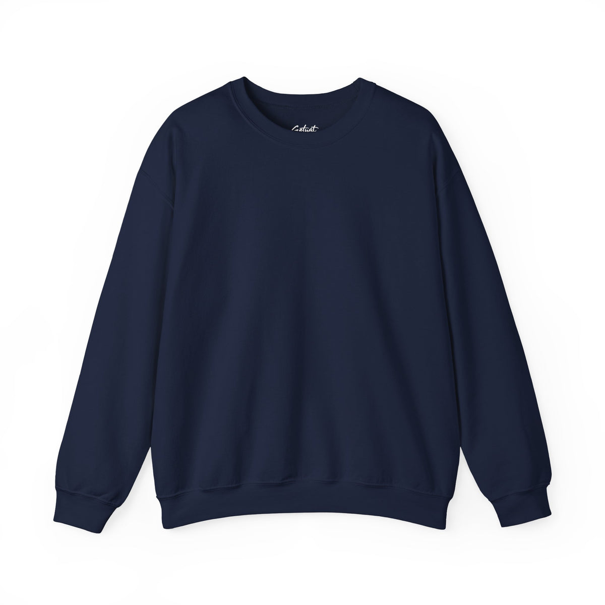 Motivational Crewneck Sweatshirt – GETYAT Acronym Back Print | Grind Elevate Transform Yourself Always Today