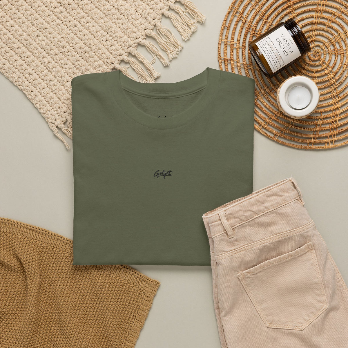 GETYAT Unisex Heavy Cotton T-Shirt | Classic Everyday Tee