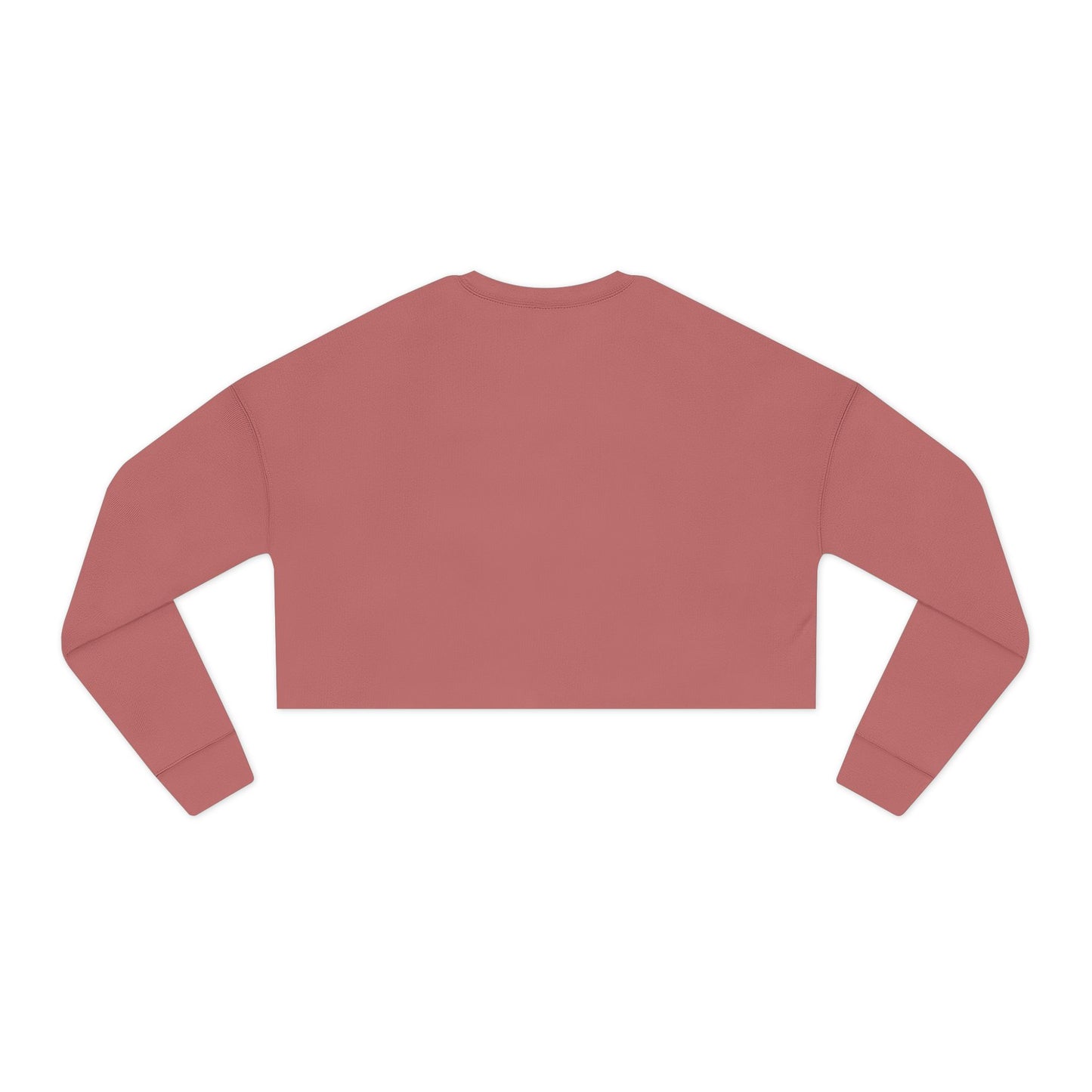 Women’s Cropped Sweatshirt – Dusty Rose “Getyat” Script Crop Top