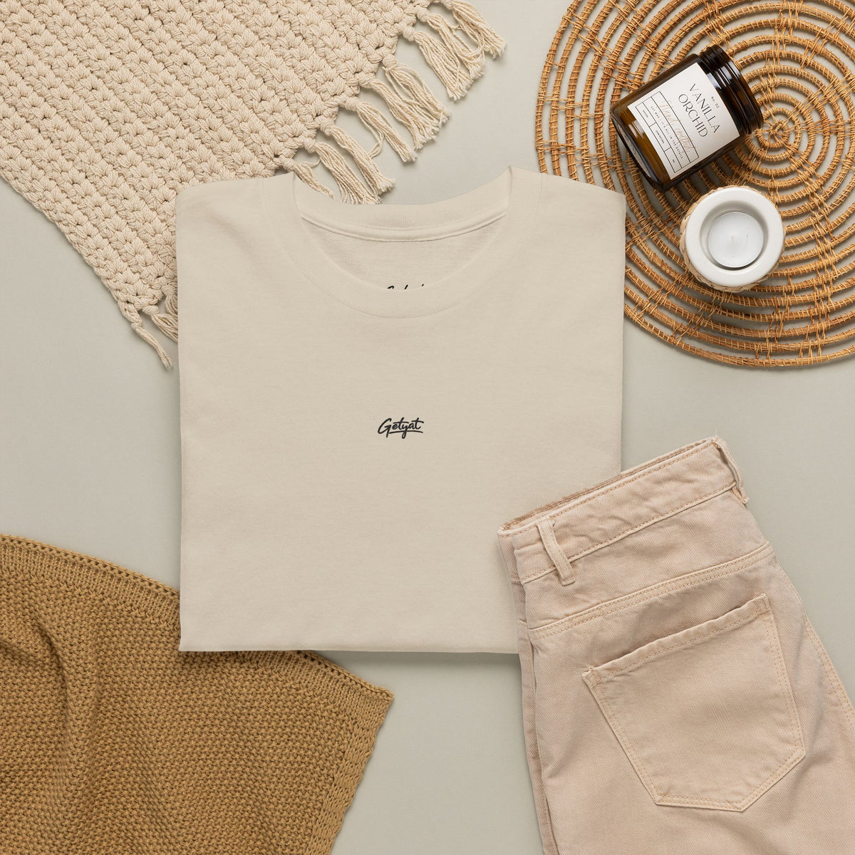 GETYAT Unisex Heavy Cotton T-Shirt | Classic Everyday Tee