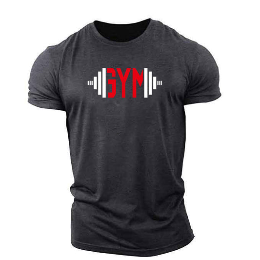 Men’s Muscle Fit Gym T-Shirt – Popular Style Short Sleeve Workout Top for Bodybuilders and Fitness Enthusiasts