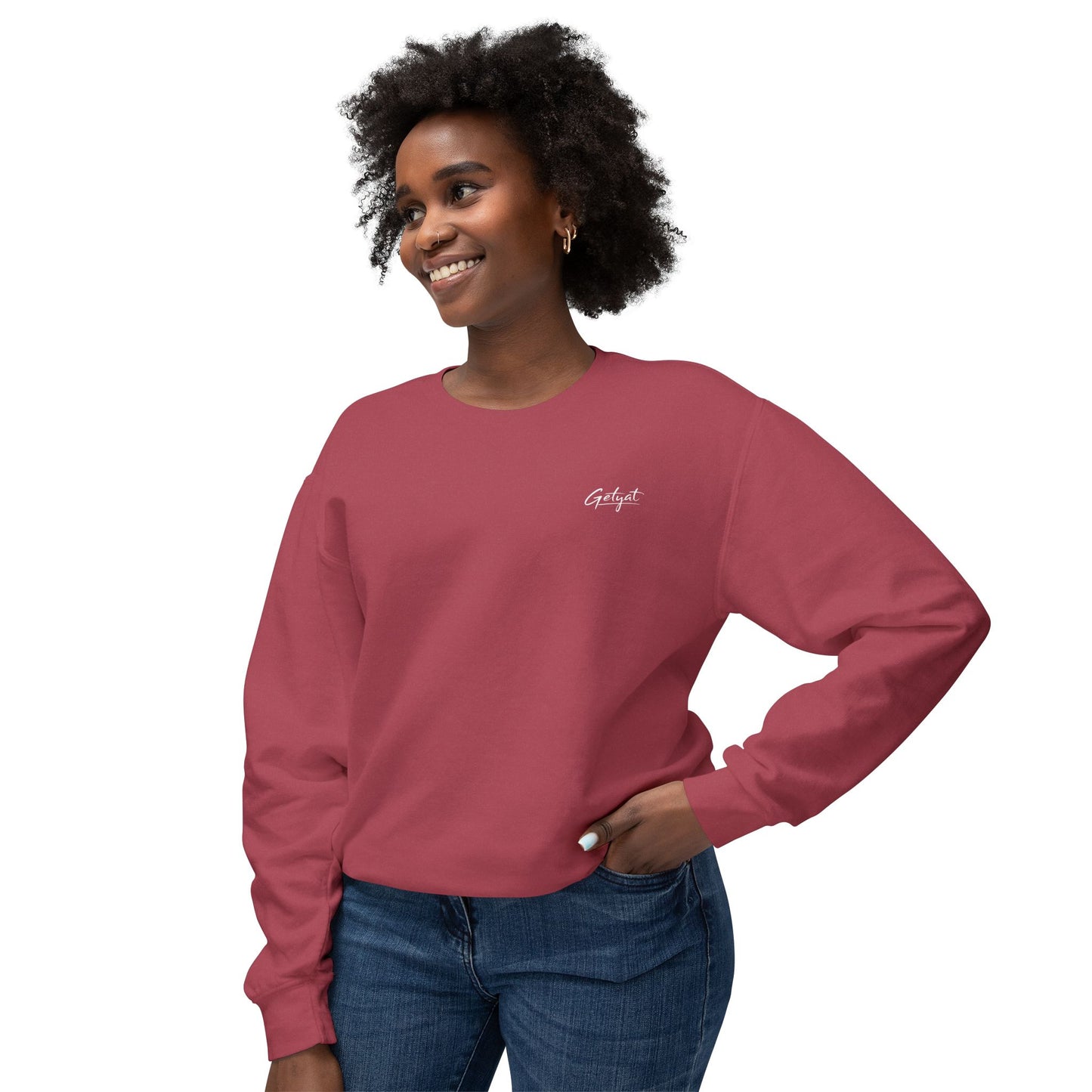 Motivational Crewneck Sweatshirt – “GRIND: Elevate, Transform Yourself Always Today” | Unisex Comfort Fit