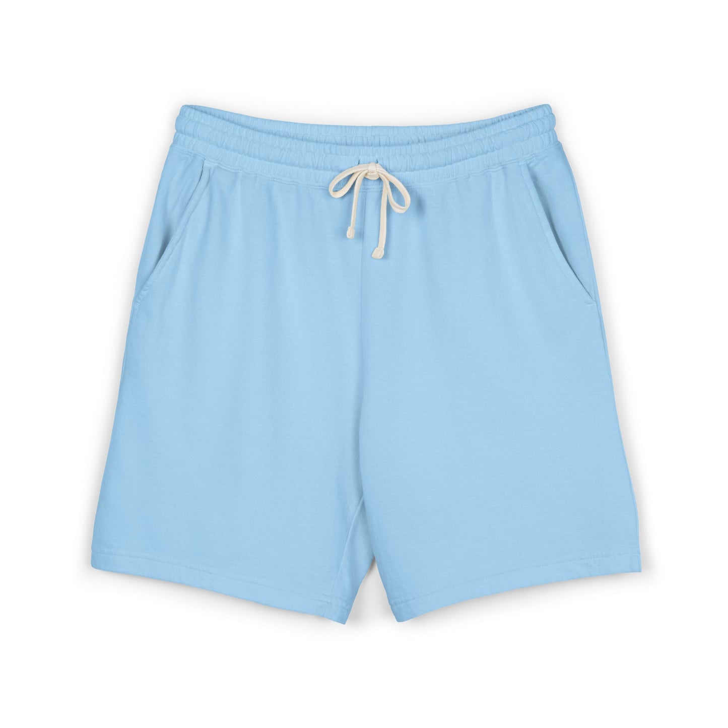 Lightweight Fleece Sweat Shorts — Garment-Dyed Casual Lounge Shorts