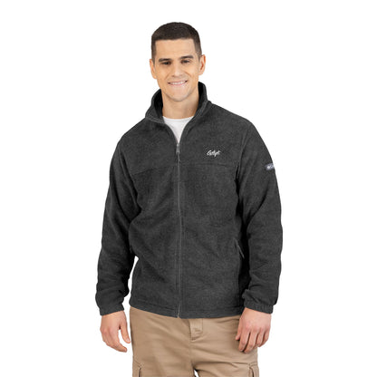 Fleece Jacket – Cozy Charcoal Zip-Up with Minimal Chest Logo | Getyat