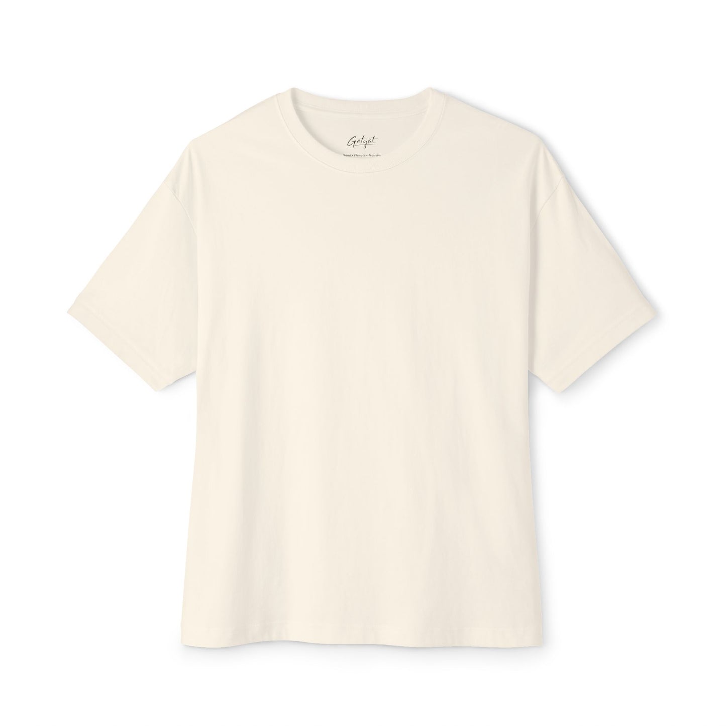 Boxy Oversized T-Shirt – Minimal White Casual Tee | Relaxed Fit Everyday Essential