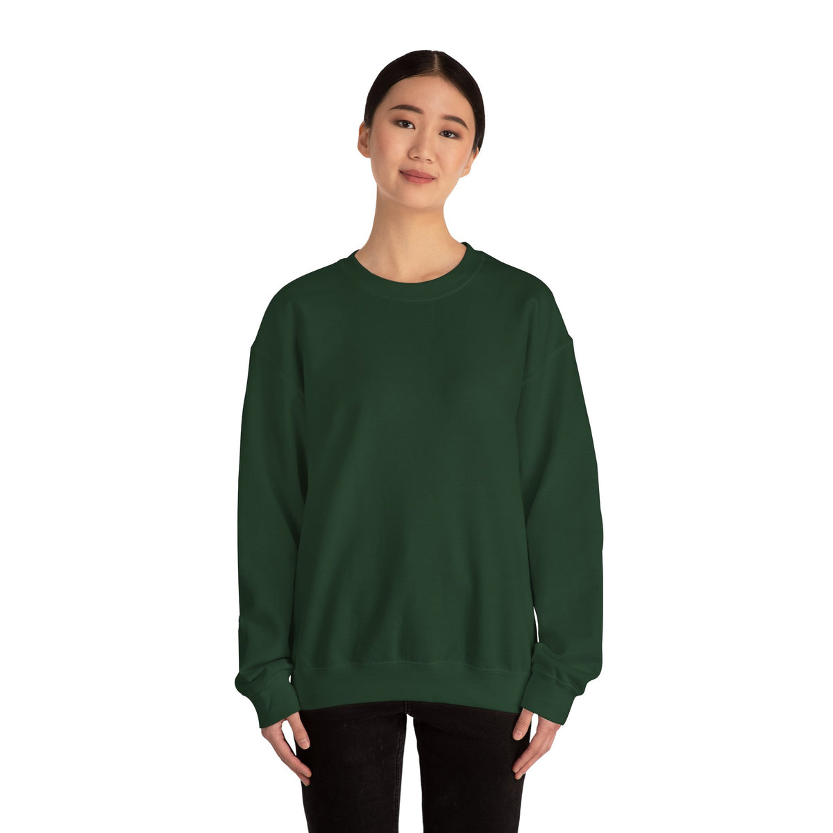 Motivational Crewneck Sweatshirt – GETYAT Acronym Back Print | Grind Elevate Transform Yourself Always Today