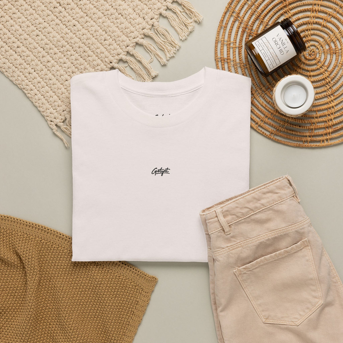 GETYAT Unisex Heavy Cotton T-Shirt | Classic Everyday Tee