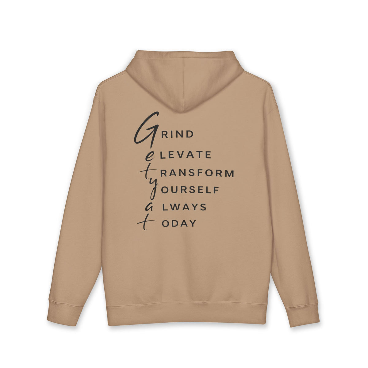 GETYAT Classic Heavyweight Hoodie | Warm Everyday Pullover Sweatshirt
