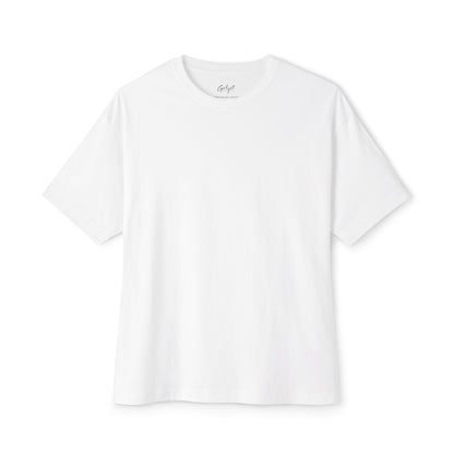 Boxy Oversized T-Shirt – Minimal White Casual Tee | Relaxed Fit Everyday Essential