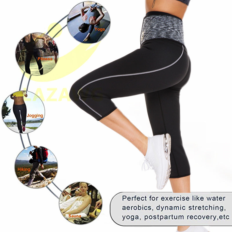 🧘‍♀️ Compression Waist Fitness Yoga Pants – Women’s Sweat-Wicking Workout Leggings