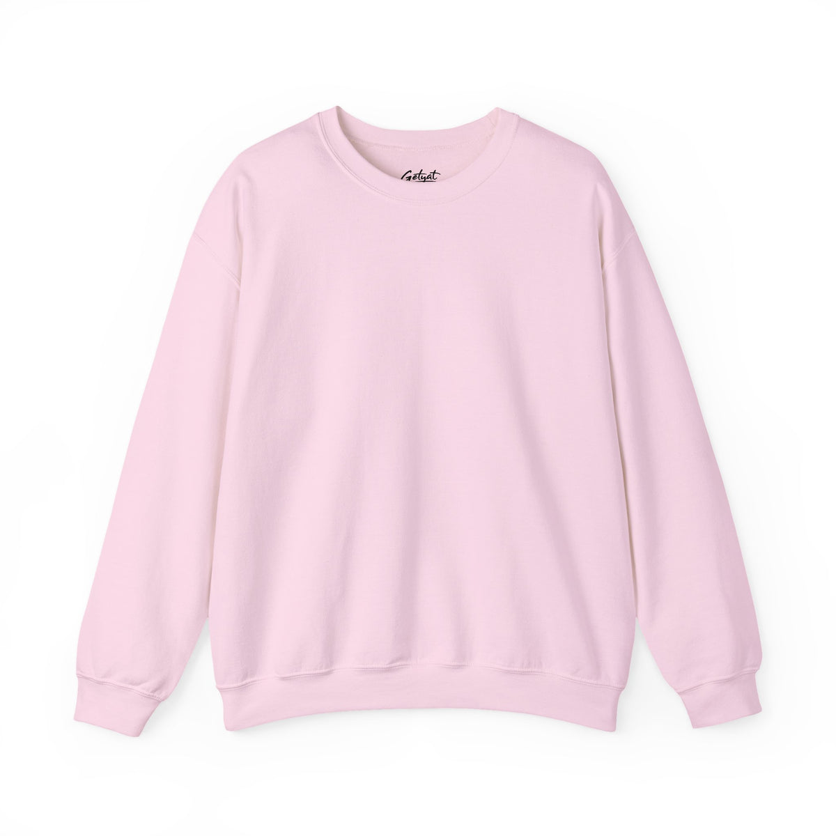 Motivational Crewneck Sweatshirt – GETYAT Acronym Back Print (Grind Elevate Transform Yourself Always Today)