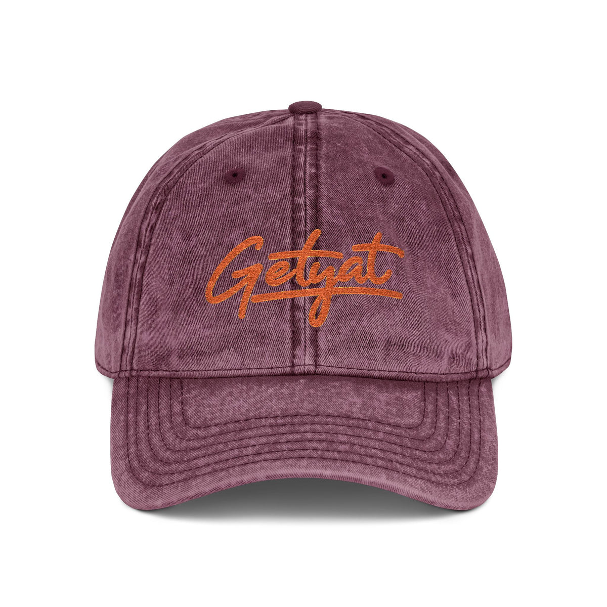 Vintage Embroidered Cap – 'Grateful' Distressed Baseball Hat