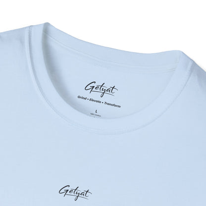 T-Shirt — "Grit" Motivational Graphic Tee (Get Ready: Grind, Elevate, Transform Yourself Always Today)