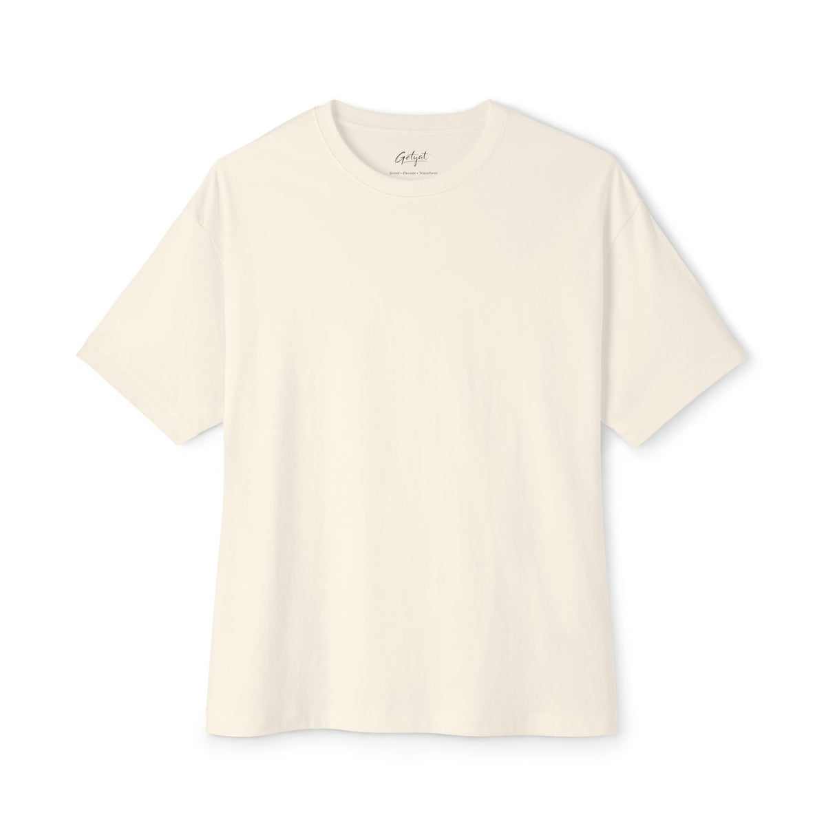 GETYAT Unisex Oversized Boxy T-Shirt | Relaxed Fit Tee