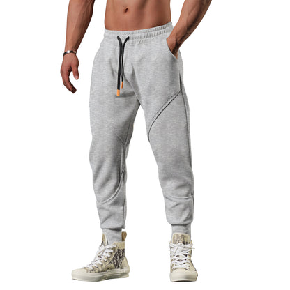 🥶🔥 Men’s Warm Outdoor Track Sweatpants – Loose Tapered Leisure Joggers