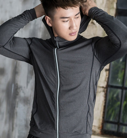 🏀 Fitness Clothing Suit – Men’s Basketball Compression Tights Sportswear Set