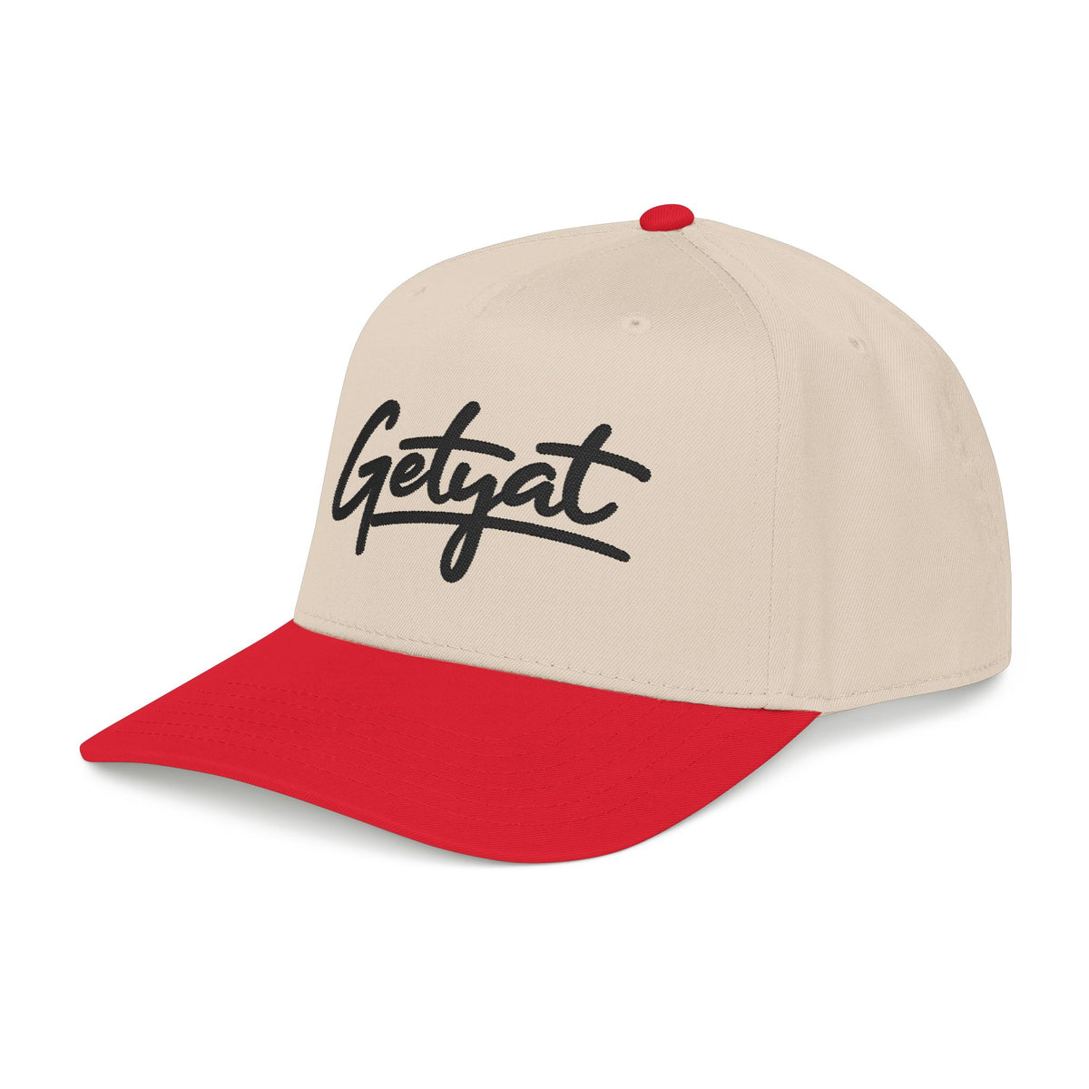GETYAT Mid Profile Baseball Cap | Structured 5-Panel Adjustable Hat