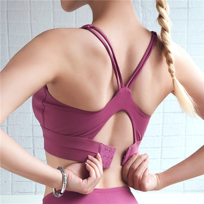 🏋️‍♀️ Adjustable Back Sports Bra – Comfortable, Supportive, and Stylish