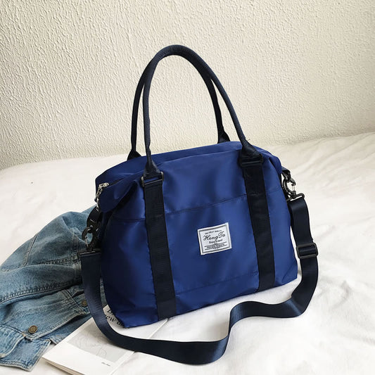 Short-Distance Travel Bag – Waterproof Shoulder Gym Bag for Men & Women | Lightweight, Durable, Carry-On Weekender Bag