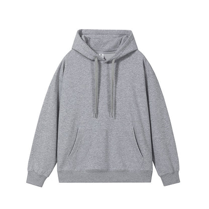 Thickened Loose Hooded Sweatshirt – Comfortable Group Clothing