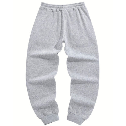 👖 Men’s Ankle-Tied Sweatpants – Loose Fit Sports Pants for Spring & Autumn