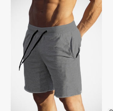 🩳 Men’s Cotton Workout Shorts – Breathable Athletic Training & Gym Wear