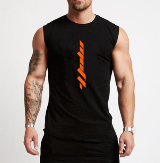 💪 Gym Sleeveless Shirt – Cotton Tank Top for Men Sportswear Vest