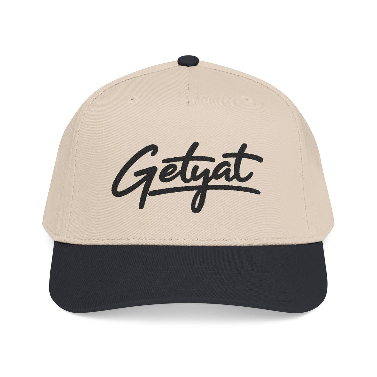 GETYAT Mid Profile Baseball Cap | Structured 5-Panel Adjustable Hat