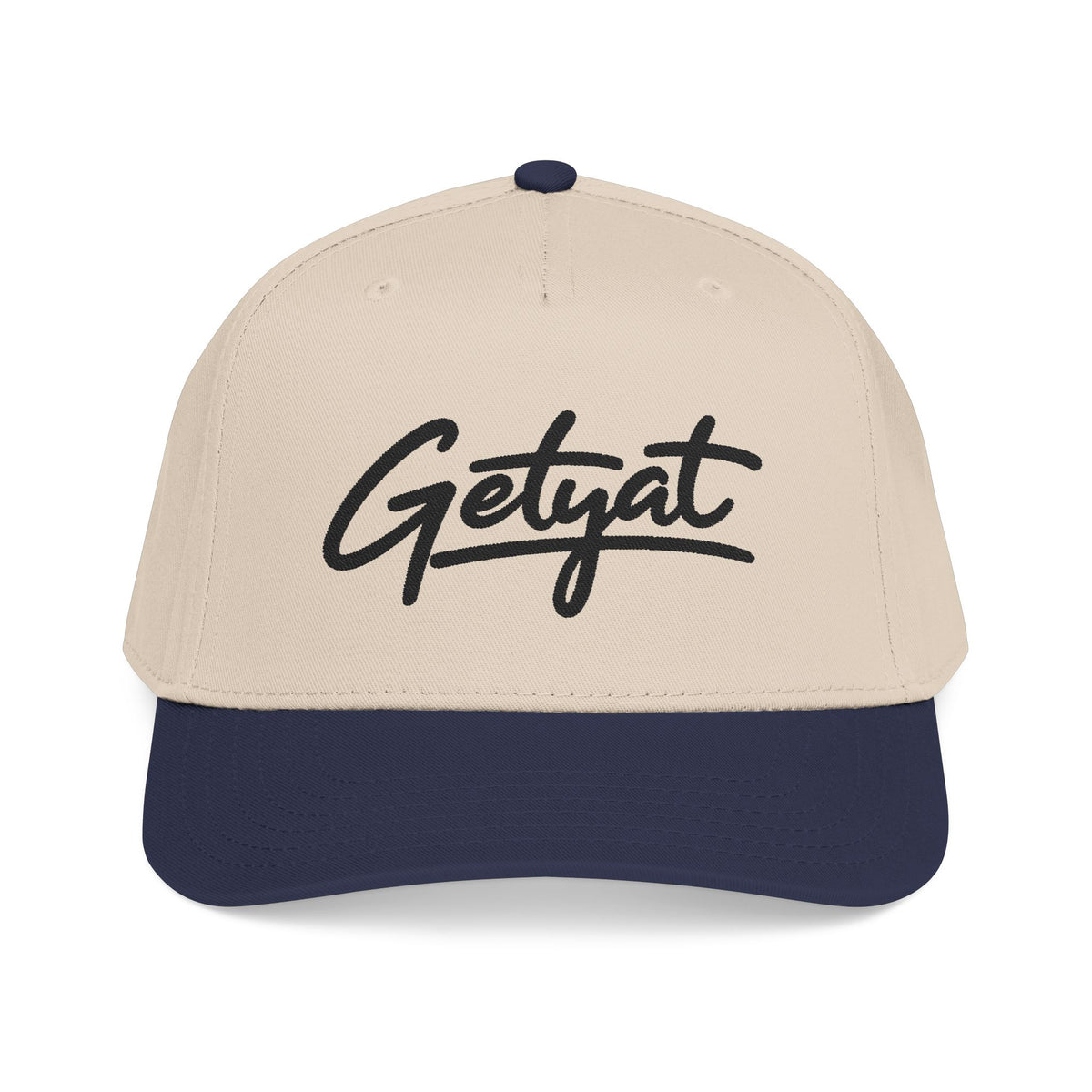 GETYAT Mid Profile Baseball Cap | Structured 5-Panel Adjustable Hat