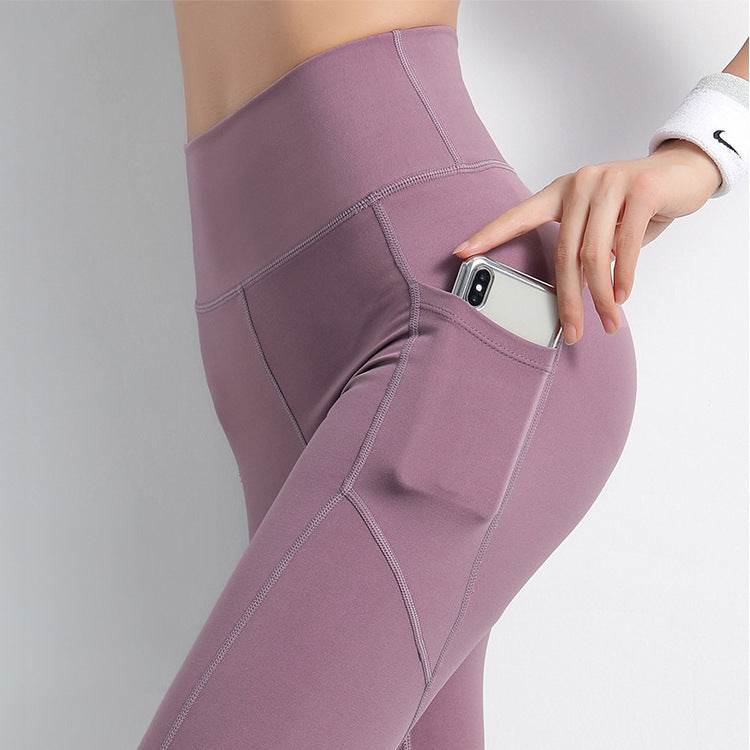 🧘‍♀️ Sports Leggings With Pockets – High-Waist, Stretchy, Workout Yoga Pants