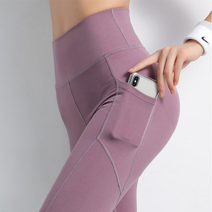 🧘‍♀️ Sports Leggings With Pockets – High-Waist, Stretchy, Workout Yoga Pants