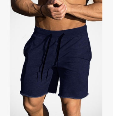 🩳 Men’s Cotton Workout Shorts – Breathable Athletic Training & Gym Wear