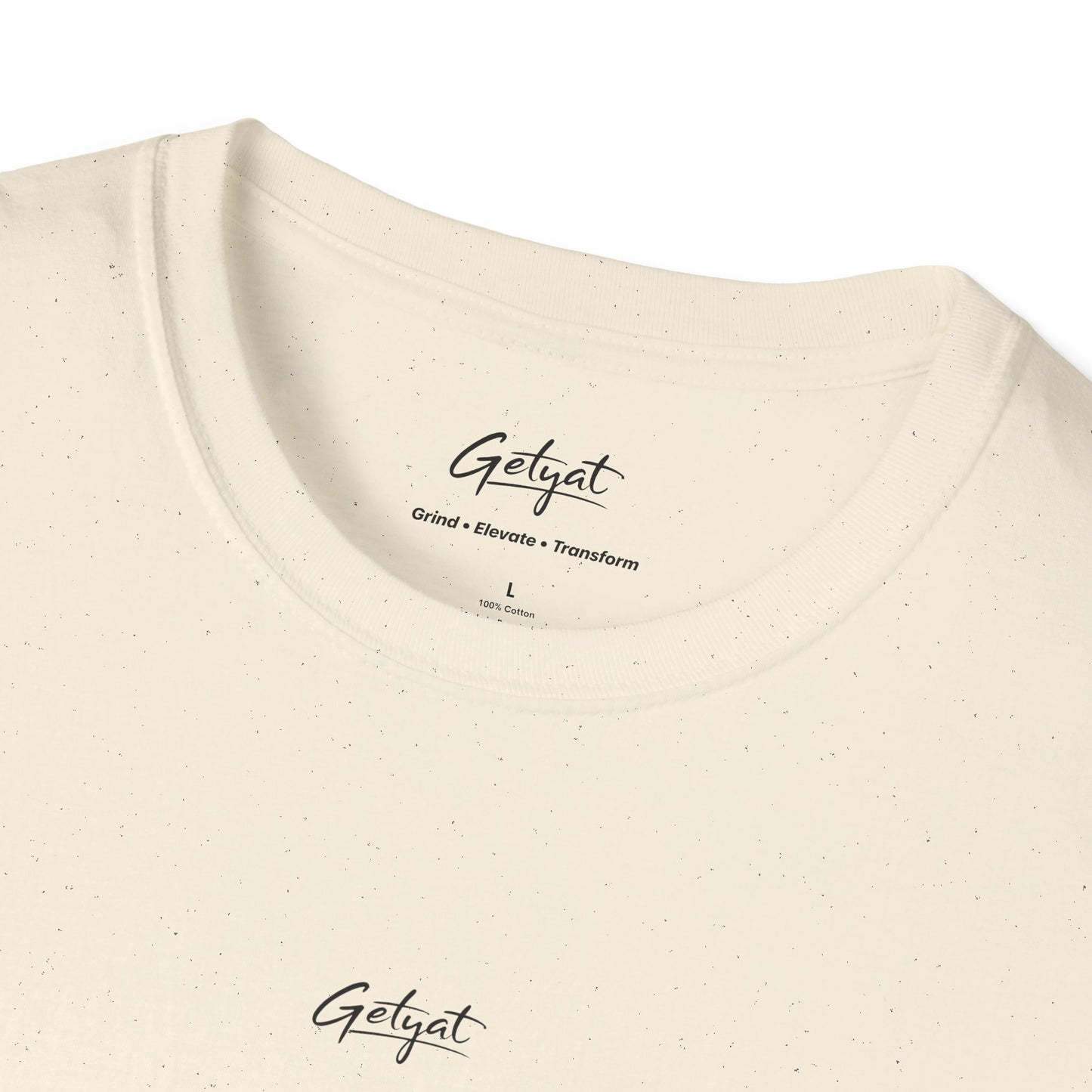 T-Shirt — "Grit" Motivational Graphic Tee (Get Ready: Grind, Elevate, Transform Yourself Always Today)