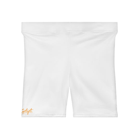 Aqua Blue Women’s Biker Shorts – Lightweight Athletic Cycling & Workout Shorts