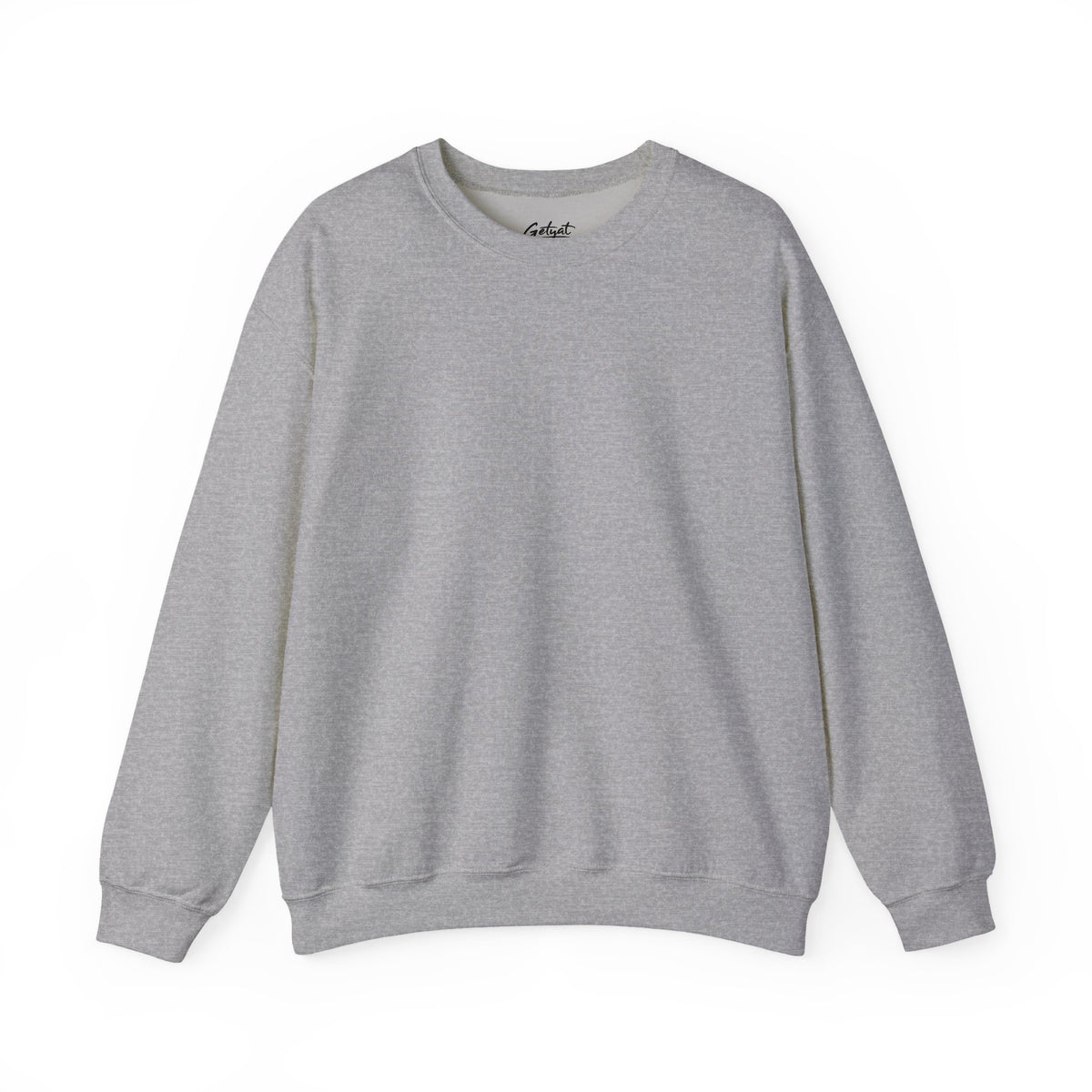 GETYAT Motivational Crewneck Sweatshirt | Graphic Acronym Back Design