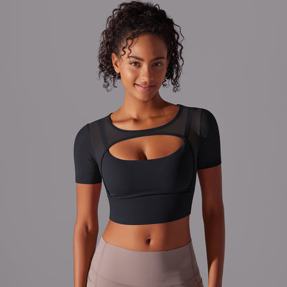 🧘‍♀️ Women’s Fitness Double Layer Yoga Top – Comfortable, Stylish, and Performance-Ready