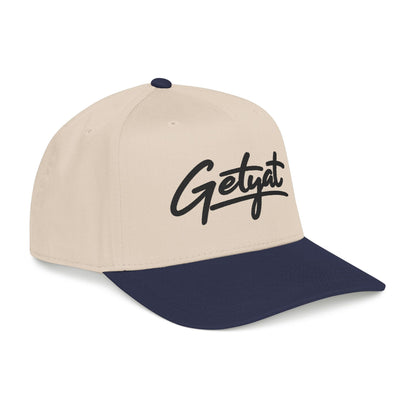 GETYAT Mid Profile Baseball Cap | Structured 5-Panel Adjustable Hat