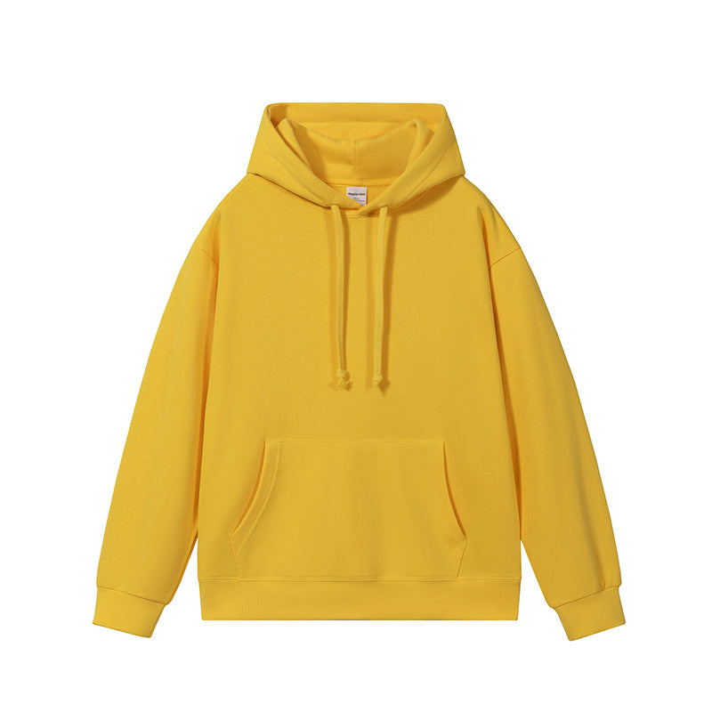 Thickened Loose Hooded Sweatshirt – Comfortable Group Clothing