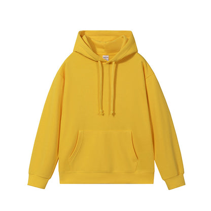 Thickened Loose Hooded Sweatshirt – Comfortable Group Clothing