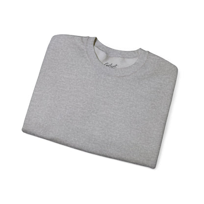 Motivational Crewneck Sweatshirt – GETYAT Acronym Back Print (Grind Elevate Transform Yourself Always Today)