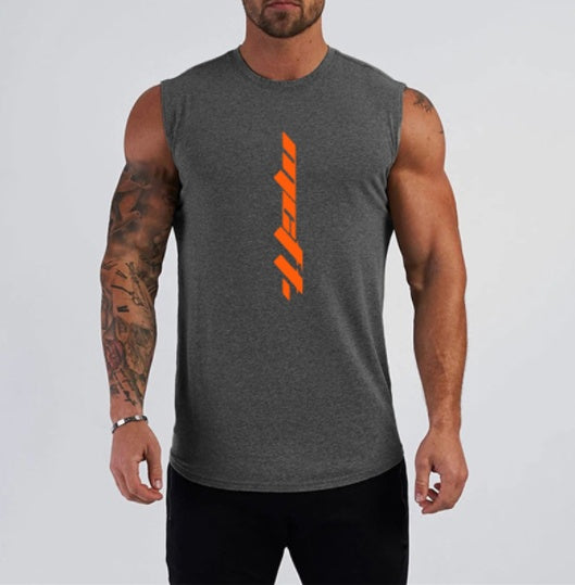 💪 Gym Sleeveless Shirt – Cotton Tank Top for Men Sportswear Vest