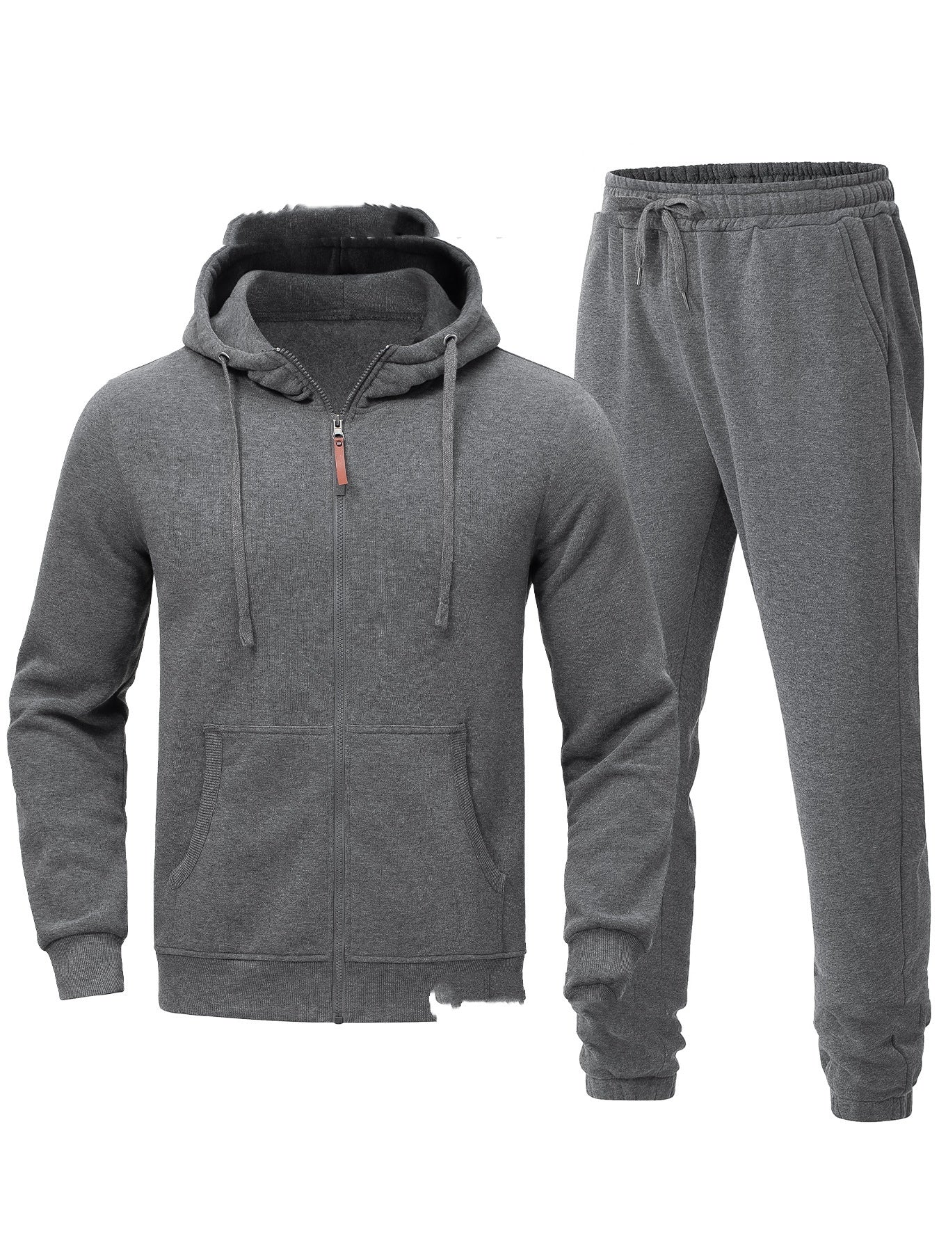 🧥 Men’s Hooded Sweater Set – Spring, Autumn & Winter Casual Pullover Tracksuit