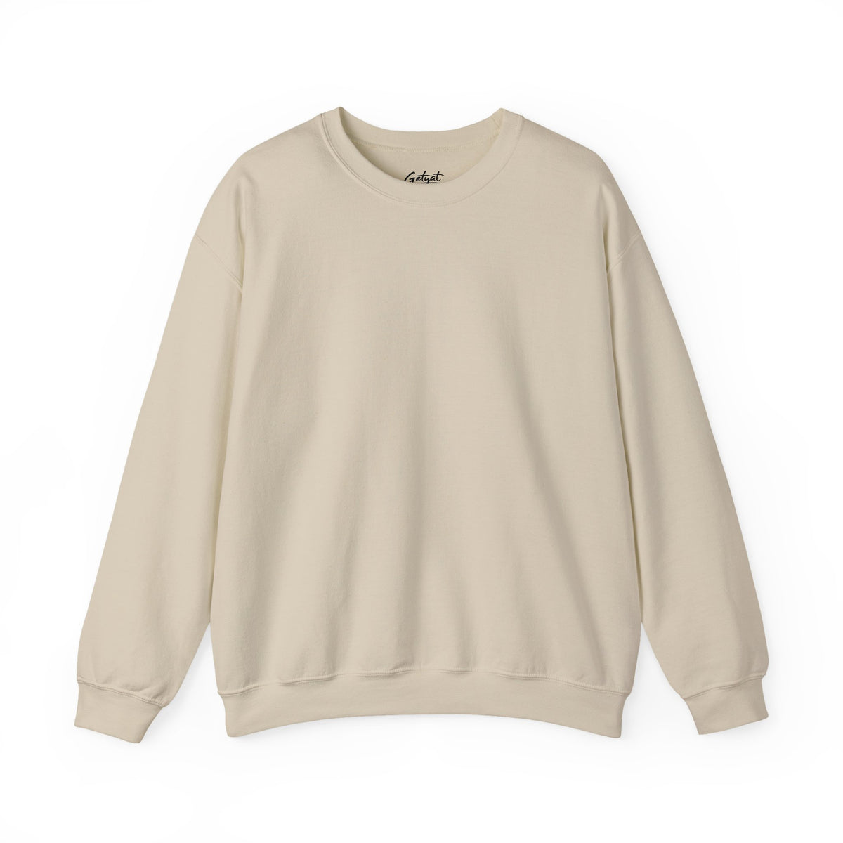 GETYAT Motivational Crewneck Sweatshirt | Graphic Acronym Back Design